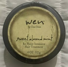 Wen Sweet Almond Mint Re Moist Intensive Hair Treatment 4oz By Chaz Dean FreeSH - $27.88