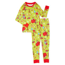 Dr. Seuss Grinch Matching Family Sleepwear Kids 2-Piece Pajama Set, Size 8 - £14.10 GBP