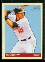 2009 Upper Deck Goudey Baseball Trading Card #15 Adam Jones Baltimore Orioles - £6.61 GBP