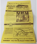 Nature&#39;s Mystery Area Cosmos Brochure 1976 South Dakota Badlands Foldout... - $15.15