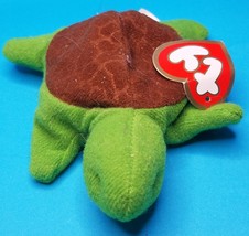 McDonald&#39;s Happy Meal Ty Teenie Beanie Babies Speedy The Turtle With Tag 1993 - £5.58 GBP
