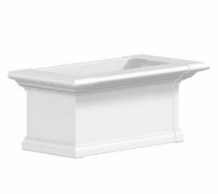 Mayne 4822-W Yorkshire 2 ft. Window Box - White - £98.20 GBP