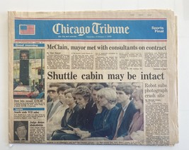 Chicago Tribune Original 1986 Vintage Newspaper - £19.77 GBP