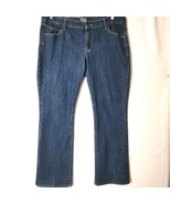 Old Navy Womens Jeans Size 16 Reg Diva Boot Cut Denim Blue Medium Wash - $15.52