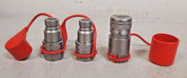 3 Qty. of Summit Hydraulic Quick Couplers FF12M-08S | FF12F-12S | FF12M-12S - $1,027.68 MXN