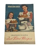 Vintage Hamilton Beach Food Mixer Instructions and Tested Recipes Booklet - $16.20