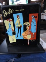 Vintage 1961 Black Ponytail Barbie Doll Case Mattel - £17.89 GBP