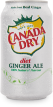 12 Cans of Canada Dry Diet Ginger Ale 355ml Each - Limited Time -Free Sh... - £28.81 GBP