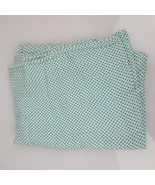 Plum Baby Cotton Muslin Swaddle Wrap Blanket White Teal Green Polka Dot ... - £23.45 GBP