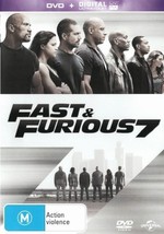 Fast and Furious 7 DVD | Region 4 &amp; 2 - $11.42