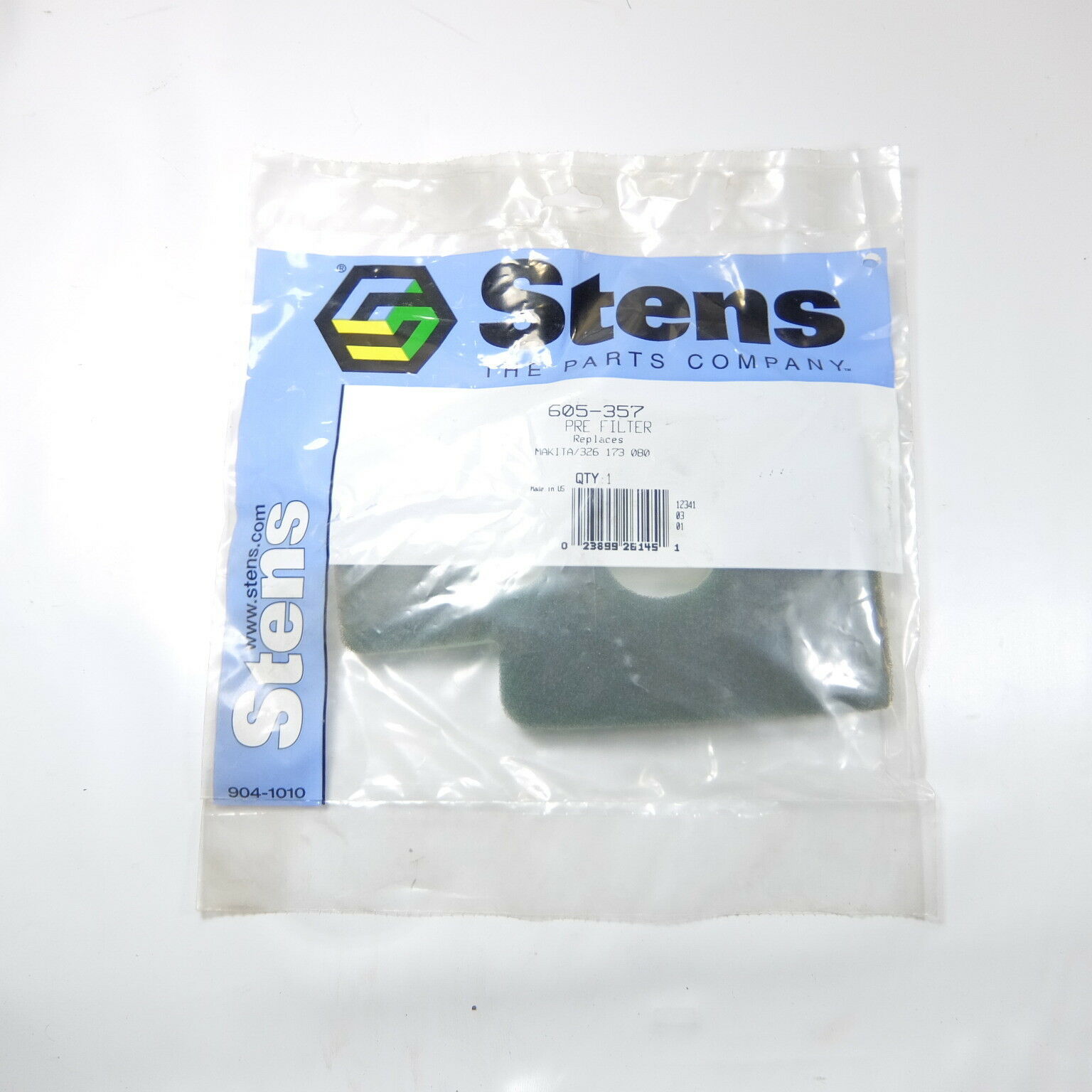 Stens 605-357 Air Filter Replaces Makita 326173080 - $2.00