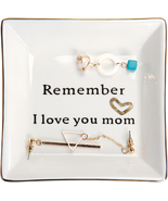Ceramic Ring Dish Jewelry Tray for Mom Sister Friends - $22.97 CAD