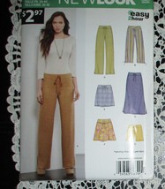 Newlook A6399 Misses Pants &amp; Skirts Pattern Different Lengths Size 6-16 NEW - £14.01 GBP