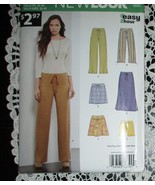 Newlook A6399 Misses Pants &amp; Skirts Pattern Different Lengths Size 6-16 NEW - £13.97 GBP