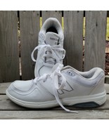 New Balance Leather Sneakers Womens Sz 9 B White Athletic WW813 Walking ... - $26.86
