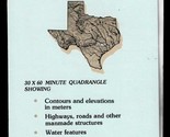 USGS Metric Topographic: Eagle Lake, Texas 1985 Topo Map - $8.69