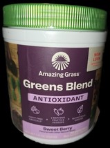 Amazing Grass Greens Blend Antioxidant Sweet Berry 7.4oz Exp 11/25 Glute... - $560.27 MXN