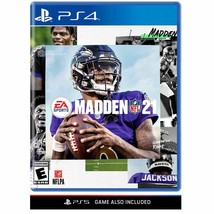 PS4 PS5 Madden 21 Nfl Playstation 4 5 Football Video Game New Factory Sealed - £15.97 GBP