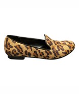 Candies Flats Shoes Womens US Size 6M Brown Black Leopard Print Comfort ... - $39.40