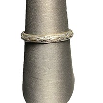 RETIRED SILPADA 925 STERLING SILVER BAND RING SIZE 7.75 SKY - $34.75