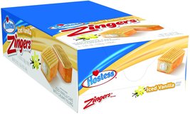 Hostess Zingers, Iced Vanilla, 3.81 Ounce, 6 Count (Pack of 6) - $129.99