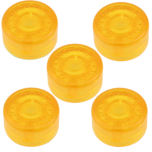 Mooer Candy Footswitch Pedal Stompbox Plastic Toppers 5-Pack AMBER - £6.88 GBP