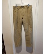 Banana Republic Pants Mens 34x32 Tan Corduroy Vintage Straight Leg 5 pocket - £20.54 GBP