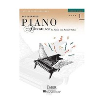 Accelerated Piano Adventures for the Older Beginner, Lesson Book 1 Faber, Nancy  - $14.00