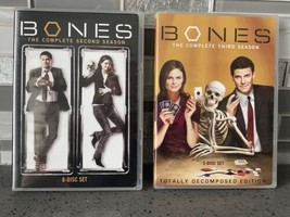 Bones TV Show - The Complete Season 2 and 3 DVD Lot ~ 2nd &amp; 3rd Seasons - £5.13 GBP