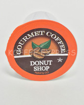Donut Shop Coffee Single Serve Cups 1 Case 100 Cups Roasted Fresh Weekly - £43.26 GBP