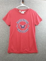 Washington Capitals NHL Women’s Red Marathon T Shirt Size Medium - £7.92 GBP