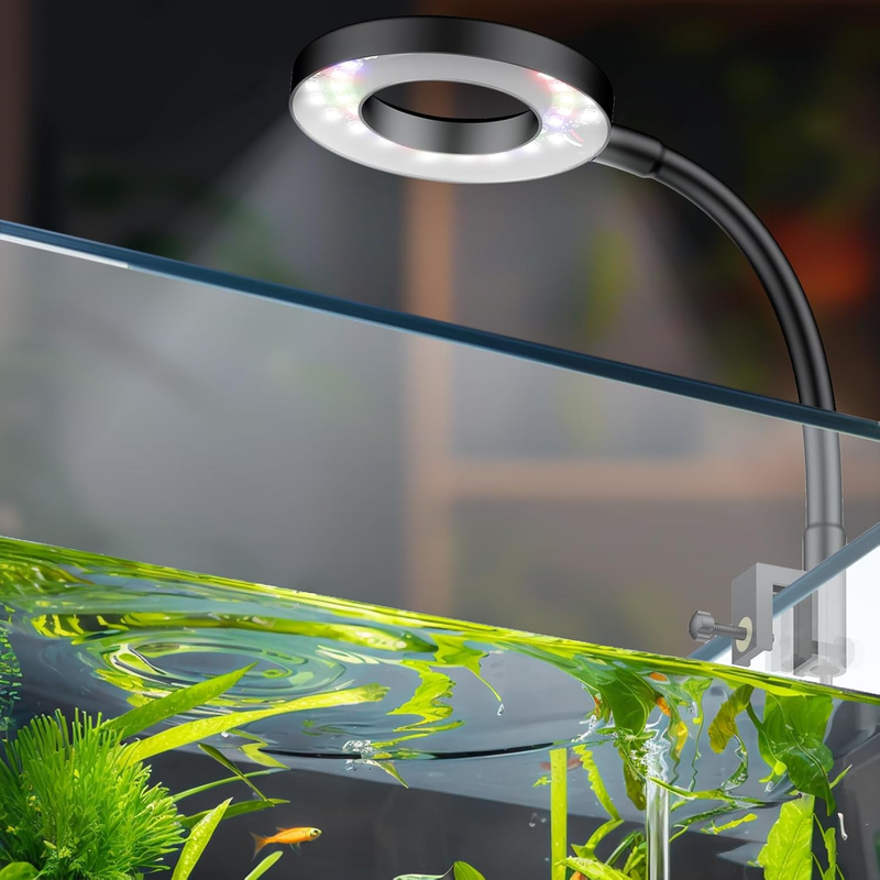 Pawfly 6 W LED Aquarium Light for 1 to 5 Gallon Fish Tanks Clip on Fish Tank Lig Item image 12