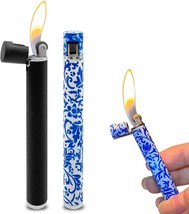 Portable Adjustable Soft Flame Lighter For Kitchen, Indoor, Outdoor, Grill, And - £25.67 GBP