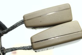 2002-2008 JAGUAR X-TYPE REAR LEFT AND MIDDLE SEAT BELT BUCKLE BEIGE H1312 image 9
