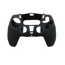 Silicone Grip Black Case Non Slip Cover For PS5 Controller Accessories - £6.29 GBP