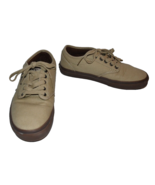 Vans Men&#39;s sz 7.5 Light Brown Tan Low Top Skateboard Shoes - £14.41 GBP
