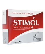 Stimol-Citrulline Malate Drinkable Solution 1g/10ml x 18 Vials for Tiredness  - $29.99