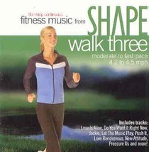 Shape Fitness Music: Walk 3 High Energy [Audio CD] Various Artists - £7.00 GBP