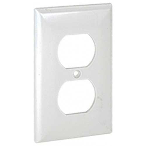 OP8-W 1-G Wall Plate - Duplex White - $0.23