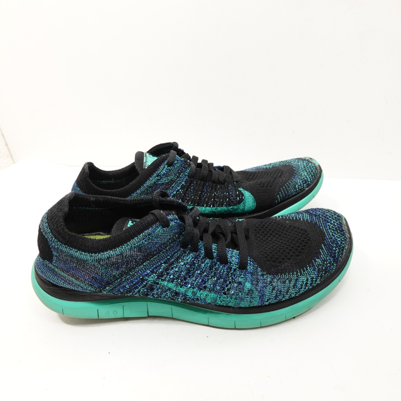 Nike Free 4.0 Flyknit Women's Size 8 Running Shoes Atomic Green Item image 9