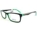 Robert Mitchel Kids Eyeglasses Frames RMJ 5000 BK Black Green Gunmetal 4... - $55.97