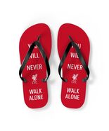 YWNA You Will Never Walk Alone Casual Flip Flops Liverpool Sandals Footwear - $18.99
