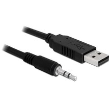 Delock USB 2.0 Male to 3.5mm 5V Stereo Jack Converter  - $1,336.62 MXN