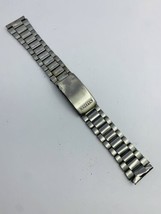 Vintage seiko stainless steel watch ￼strap,used.clean 17.7mm-1970s(VE-56) - £9.33 GBP