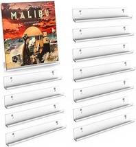 Wall-Mountable Floating Shelves With Installation Hardware And Tools, 12 Pack - £33.79 GBP