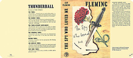 Fleming  - THE SPY WHO LOVED ME replication dust jacket for 1st UK edition book - £18.80 GBP