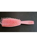 Vintage EG Americas Doll Maker Pink Hairbrush 5in Made In Hong Kong - $267.32 MXN