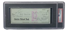 Stan Musial St. Louis Cardinals Signed Bank Check PSA/DNA 85025569 - £77.52 GBP