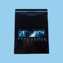 Unbreakable Staring Bruce Willis And Samuel L. Jackson, Vista Series 2 Disc Set - £4.04 GBP