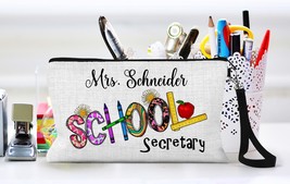 Trendy School Secretary Makeup Bag, School Office Staff Gifts, School Gi... - £12.54 GBP